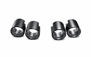 Porsche Cayenne Turbo S (958) 2014 Tail pipe set 