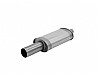 UNIVERSAL SPORT EXHAUST WITH 1 STAINLESS STILL TAIL PIPE Ø 90 mm