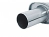 UNIVERSAL SPORT EXHAUST WITH 1 STAINLESS STILL TAIL PIPE Ø 90 mm